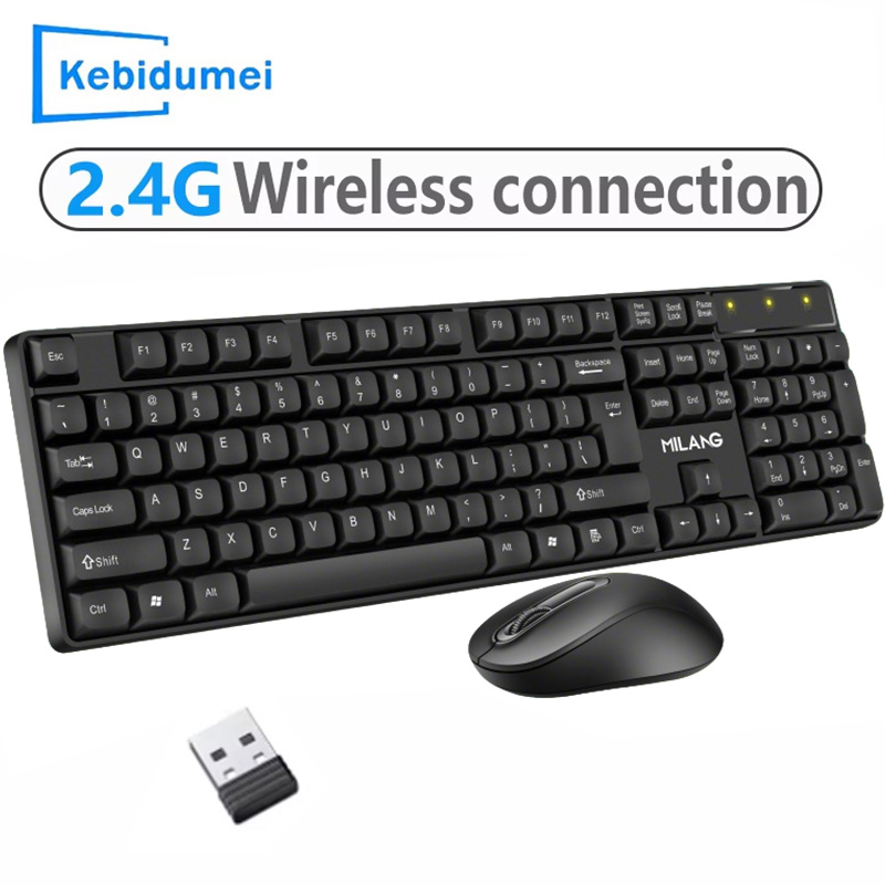 Gaming Keyboard Mouse Combo - 2.4G Wireless Keyboard Mouse Set 104