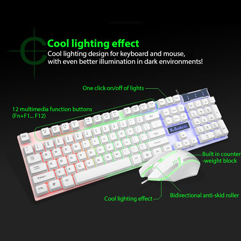 KM320 Keyboard And Mouse Set W - Gaming Keyboard Mouse Combo บทวิจารณ์และราคา