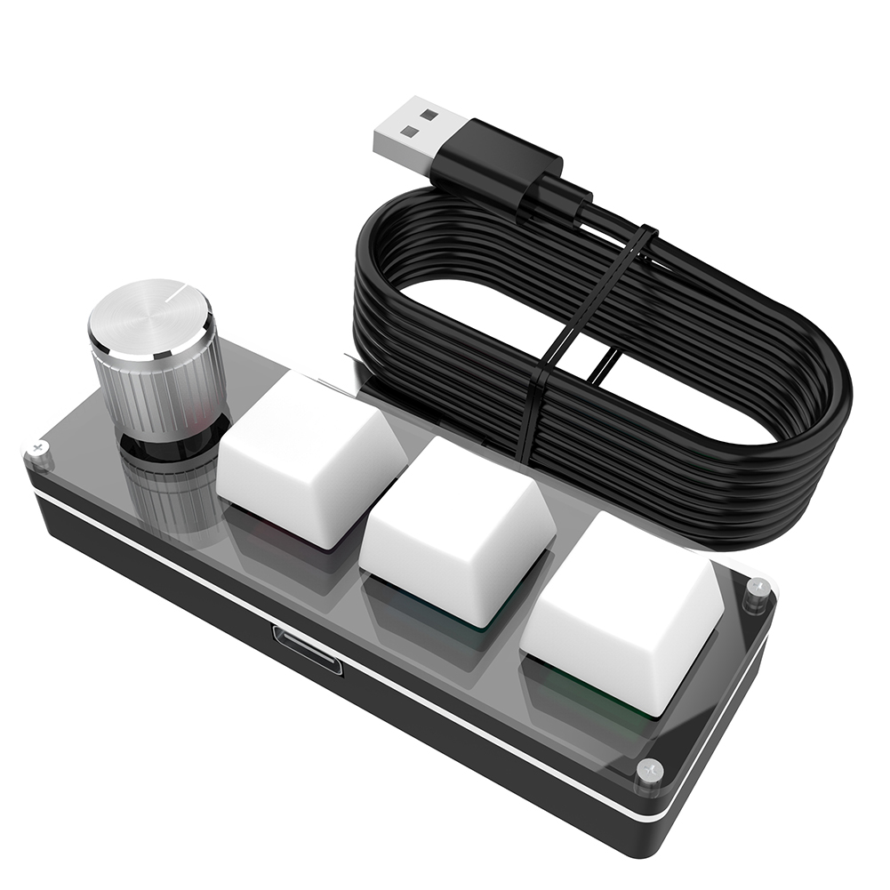 RGB Wired USB Mechanical Gamin - Gaming Keyboard 1 Hand บทวิจารณ์และราคา