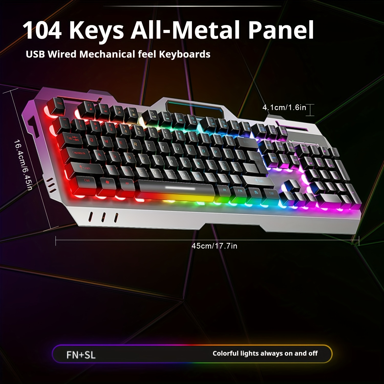 EWEADN GX80Z Gaming Membrane K - Gaming Keyboard Bundle บทวิจารณ์และราคา