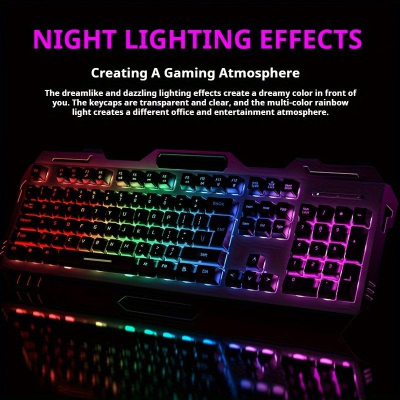 EWEADN GX80Z Gaming Membrane K - Gaming Keyboard Bundle บทวิจารณ์และราคา