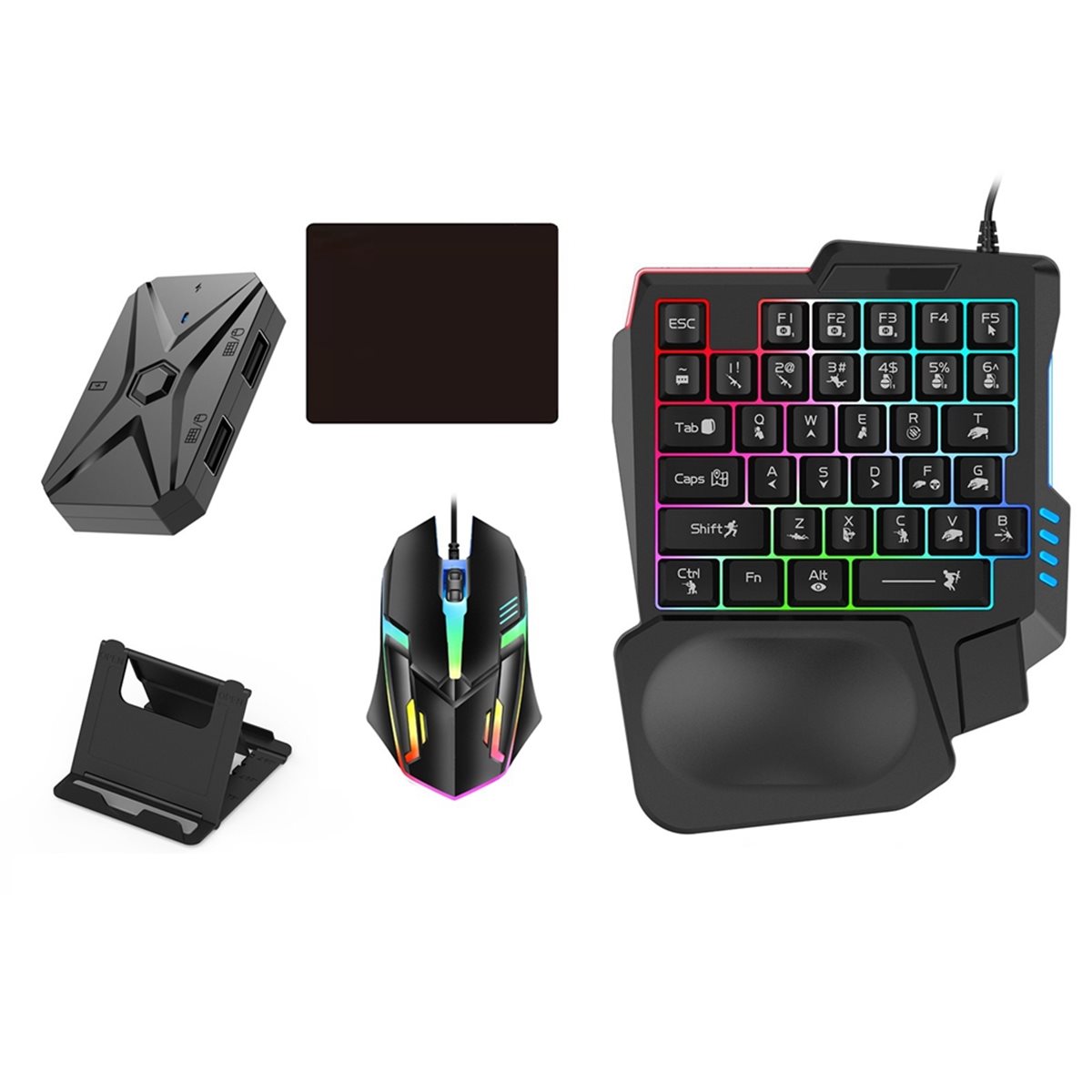 ABGN Mobile Games Converter Ki - Gaming Keyboard And Mouse Converter For Mobile บทวิจารณ์และราคา
