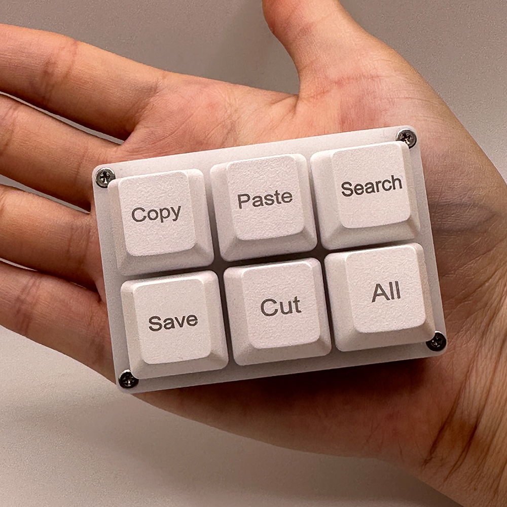 6Keys Copy Paste Search Save C - Gaming Keyboard 1 Hand บทวิจารณ์และราคา