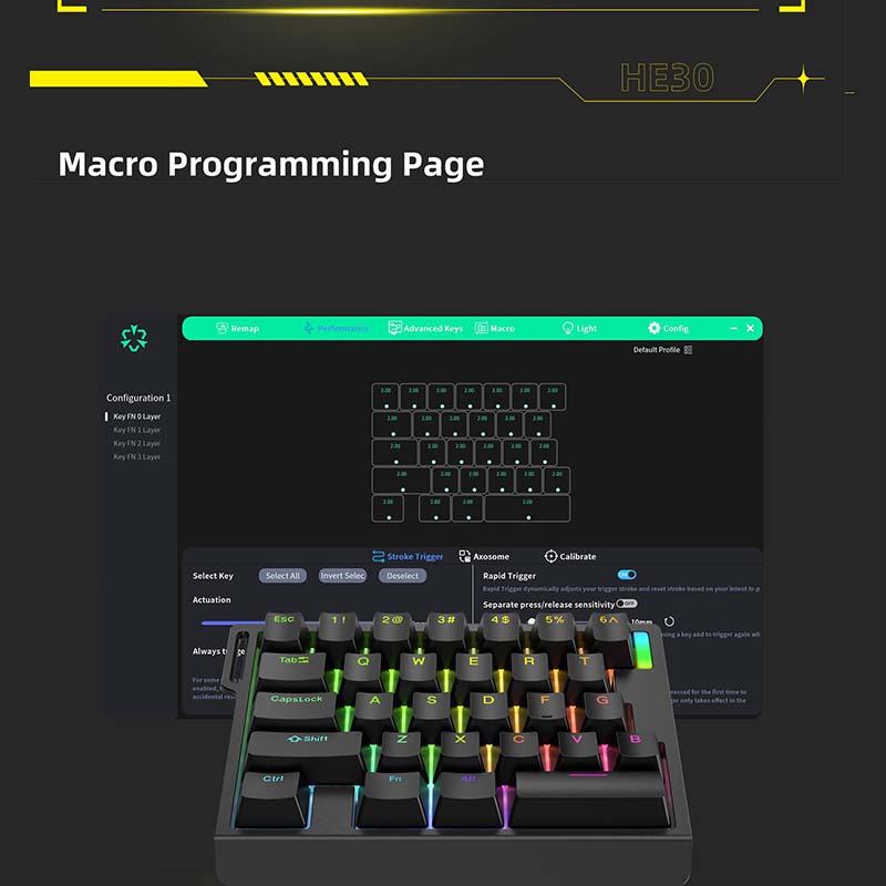HE30 Mechanical Gaming Keyboar - Gaming Keyboard Mechanical บทวิจารณ์และราคา