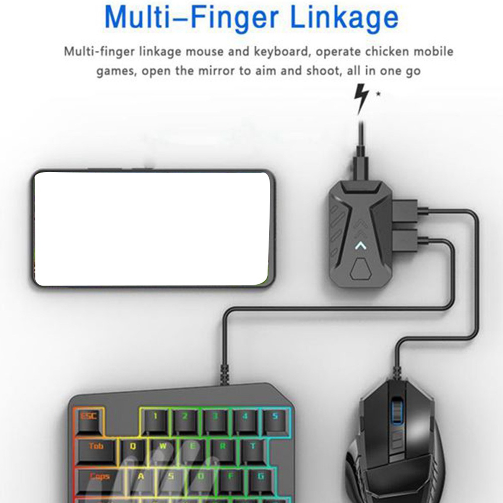 N15R-Portable Mobile Gaming Ke - Gaming Keyboard And Mouse Converter For Mobile บทวิจารณ์และราคา