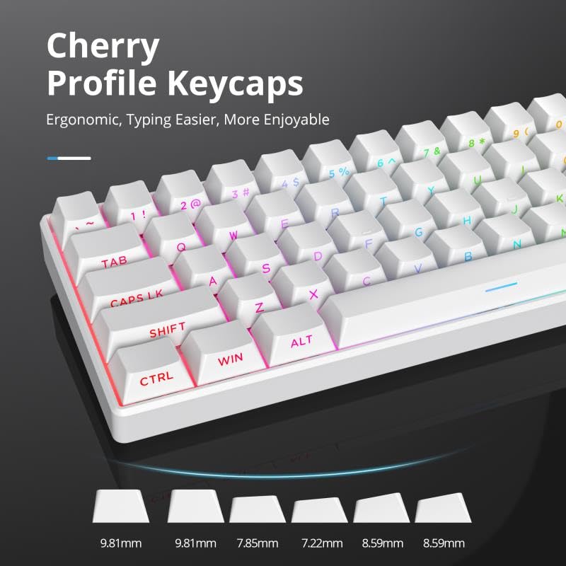 134 Keys Double Shot PBT Keyca - Keyboard Gaming Black บทวิจารณ์และราคา