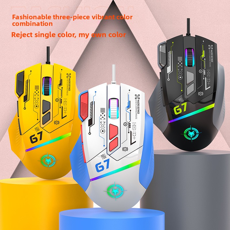 G6 Wired Gaming Mouse 128000DP - Gaming Keyboard 1 Hand บทวิจารณ์และราคา