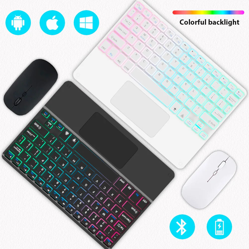 Bluetooth Keyboard for Tablet  - Gaming Keyboard Wireless บทวิจารณ์และราคา
