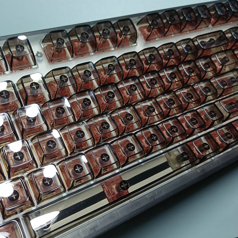 132 Keys Crystal Transparent K - Keyboard Gaming Black บทวิจารณ์และราคา