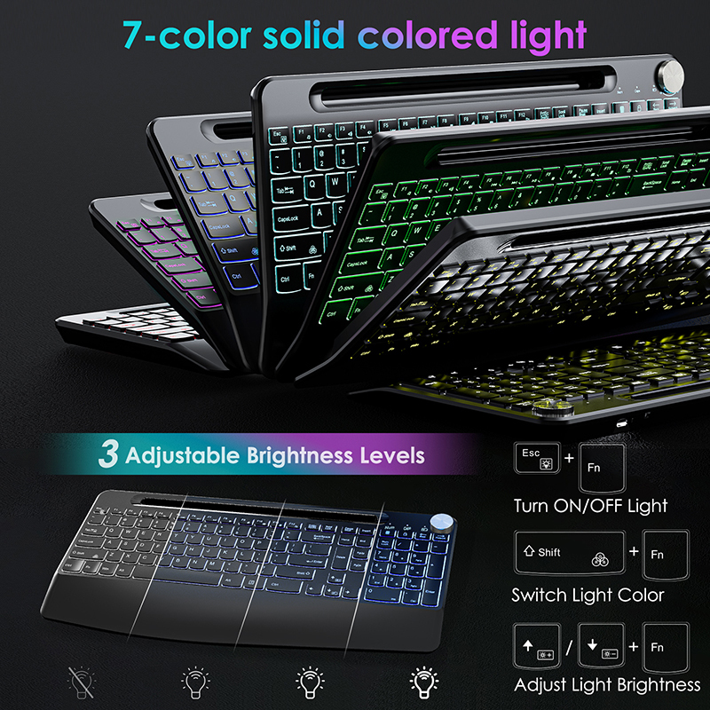 2.4G&Type-C Wireless Keyboard  - Gaming Keyboard Mouse Combo บทวิจารณ์และราคา