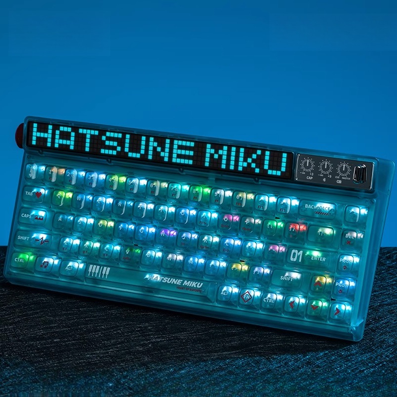 Anime Hatsune Miku Series Mech - Gaming Keyboard Wireless บทวิจารณ์และราคา