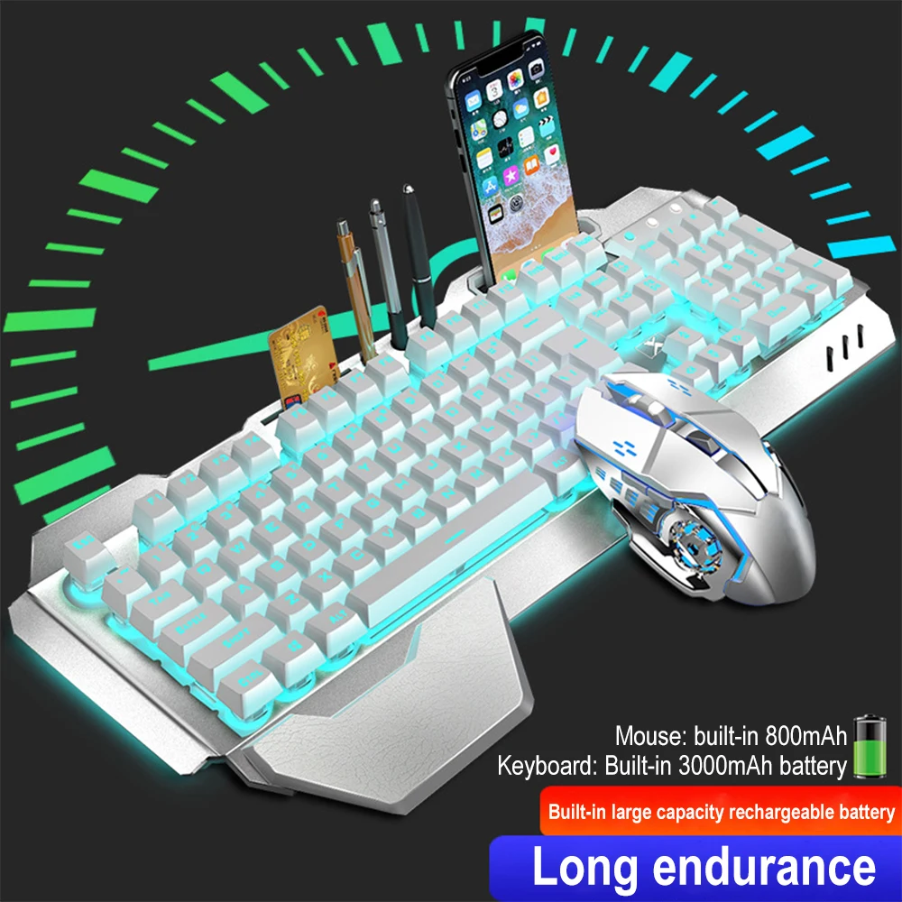 K680 Rechargeable 2.4G wireles - Gaming Keyboard Mouse Combo บทวิจารณ์และราคา