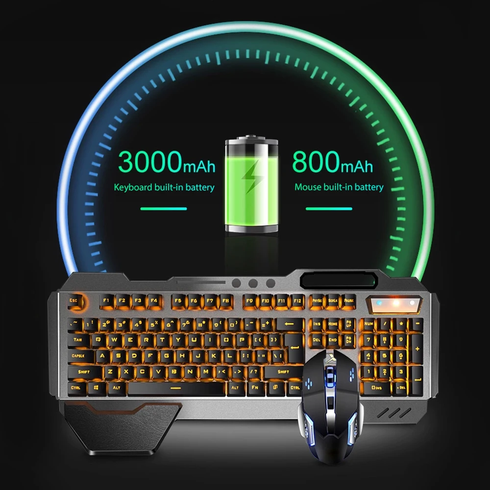 K680 Rechargeable 2.4G wireles - Gaming Keyboard Mouse Combo บทวิจารณ์และราคา