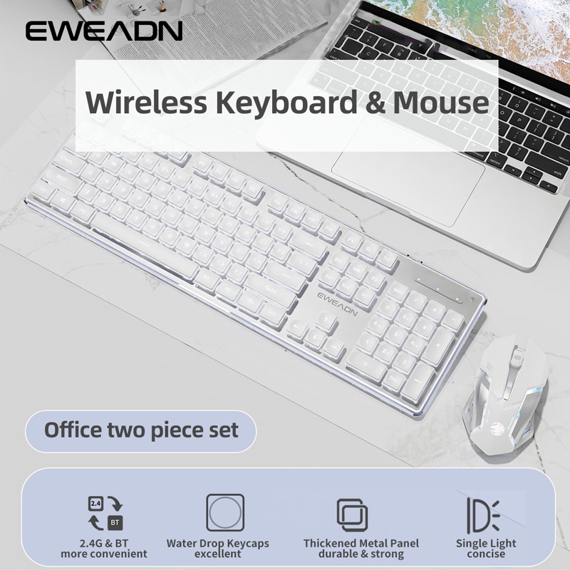 EWEADN V3 wireless Silent Offi - Gaming Keyboard Bundle บทวิจารณ์และราคา