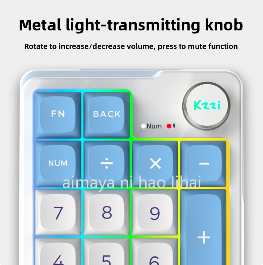 Kzzi K20 Mini Keypad Three Mod - Gaming Keyboard Mechanical บทวิจารณ์และราคา
