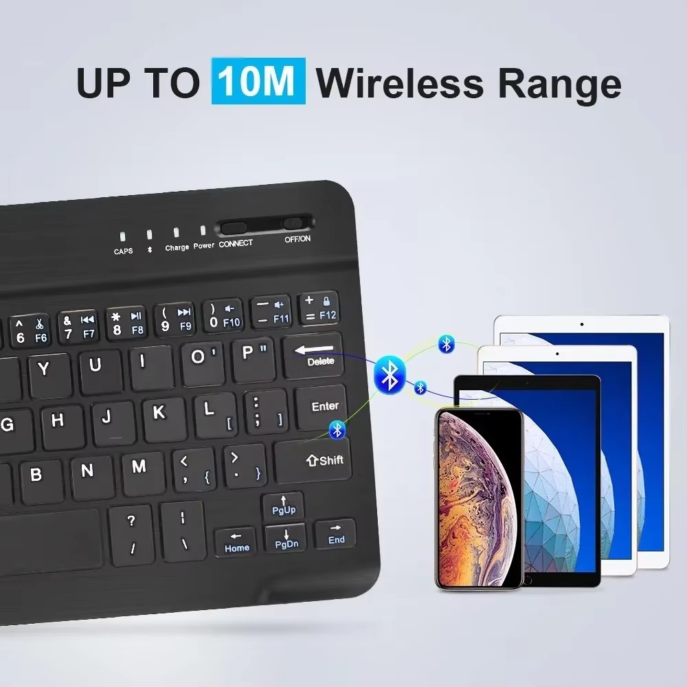 Bluetooth 5.0 Wireless Keyboar - Gaming Keyboard Wireless บทวิจารณ์และราคา