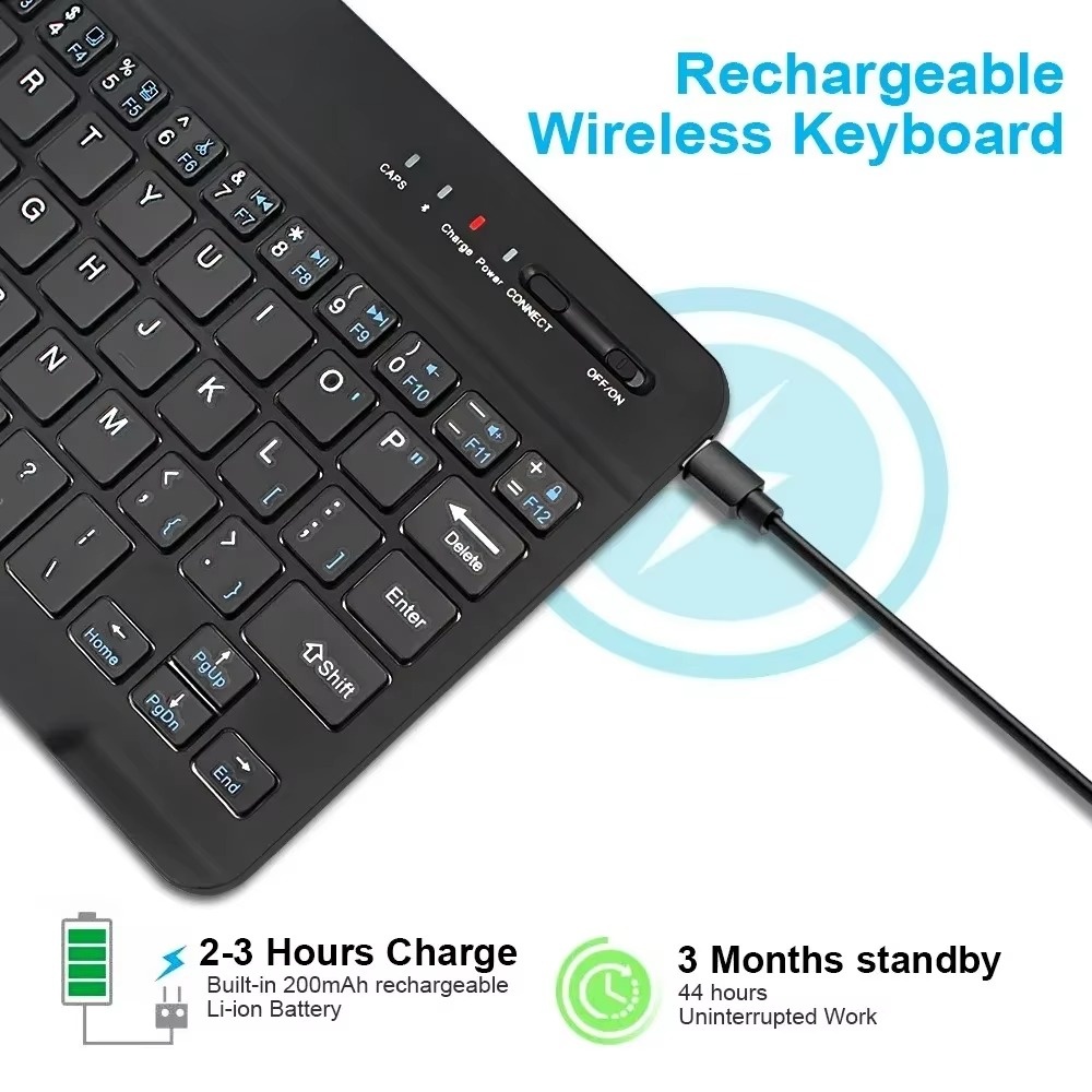 Bluetooth 5.0 Wireless Keyboar - Gaming Keyboard Wireless บทวิจารณ์และราคา