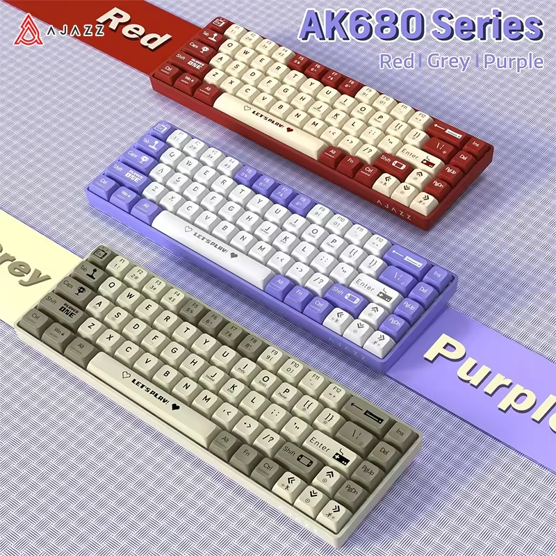 AJAZZ AK680 65% Wired Gaming M - Gaming Keyboard Mini Mechanical บทวิจารณ์และราคา