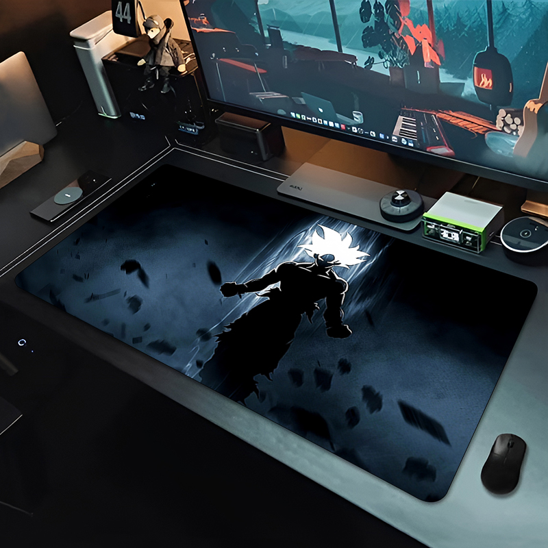 DBZ Black Anime Mouse Pad Drag - Keyboard Gaming Black บทวิจารณ์และราคา