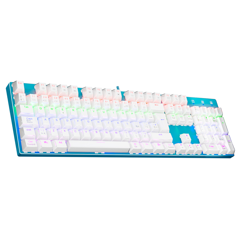 E-YOOSO Z88 Rainbow FALCON USB - Gaming Keyboard Blue Switches บทวิจารณ์และราคา