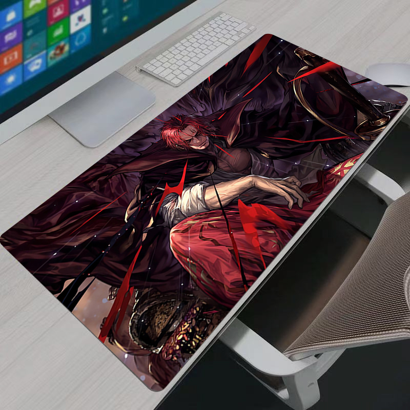 One Piece Shanks Mouse Pad Lar - Gaming Keyboard He บทวิจารณ์และราคา
