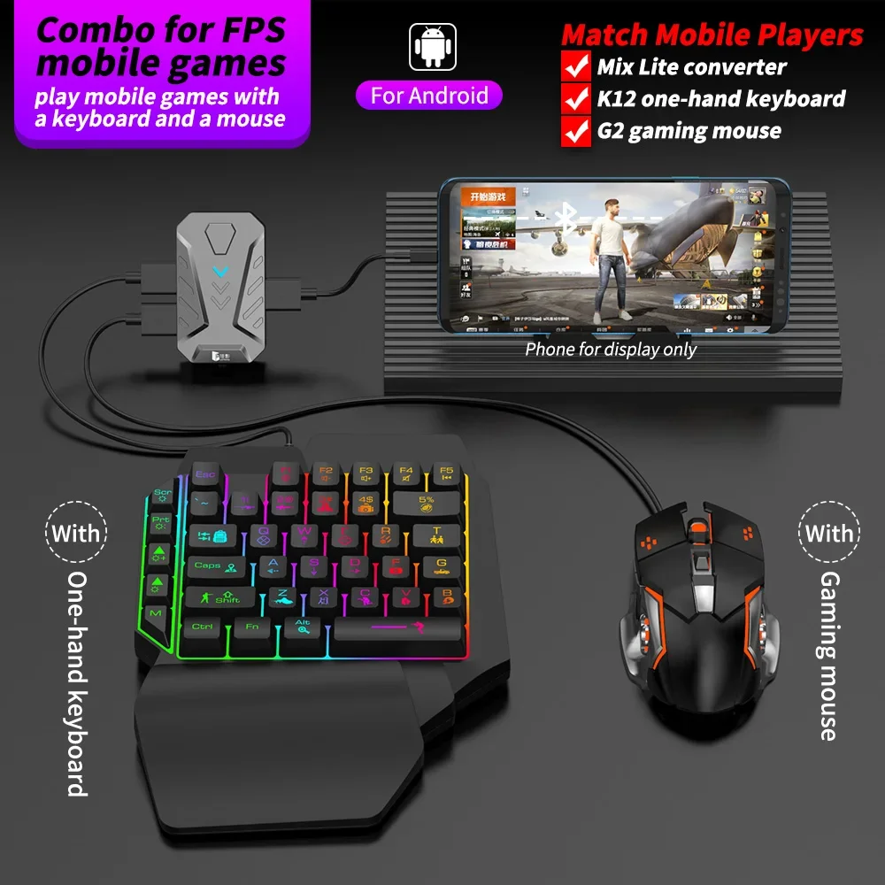 In stock Mixlite Gamepad for M - Gaming Keyboard And Mouse Converter For Mobile บทวิจารณ์และราคา