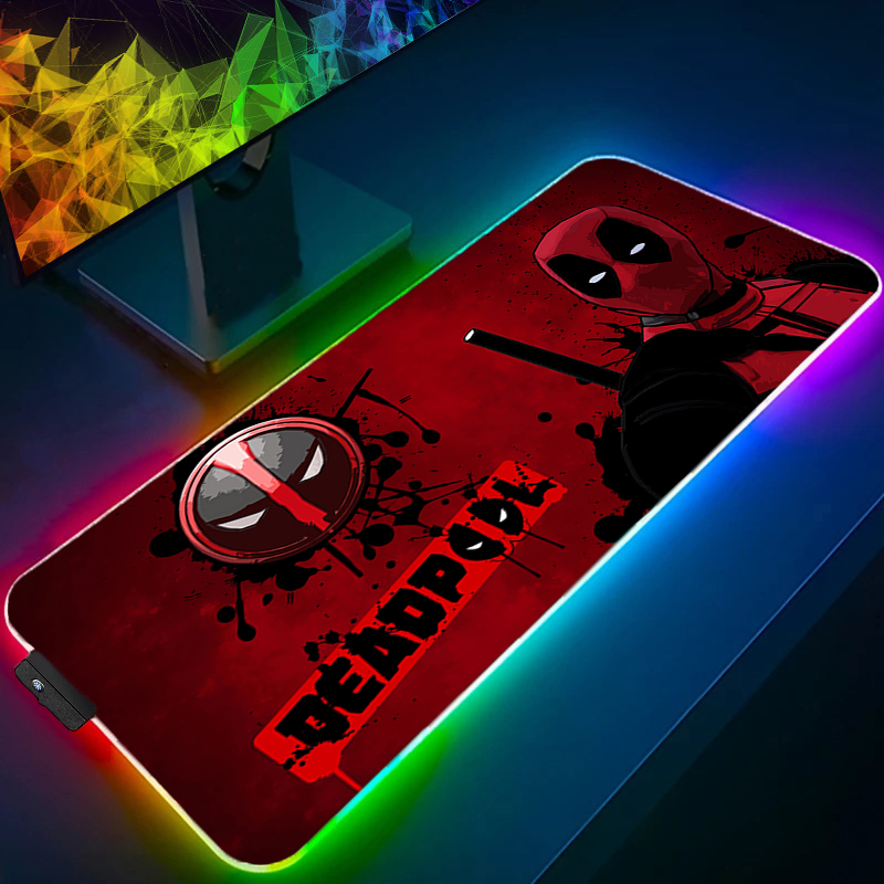 LED Mouse Pad Gaming Backlight - Gaming Keyboard He บทวิจารณ์และราคา