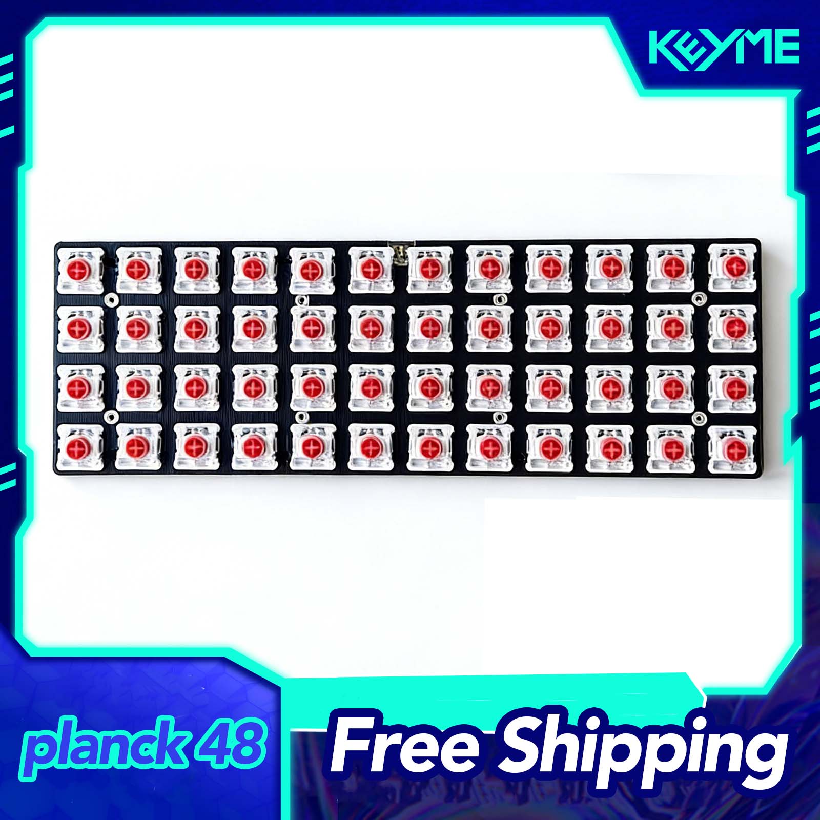 Planck 48 Full 1U Orthogonal I - Gaming Keyboard Mini Mechanical บทวิจารณ์และราคา