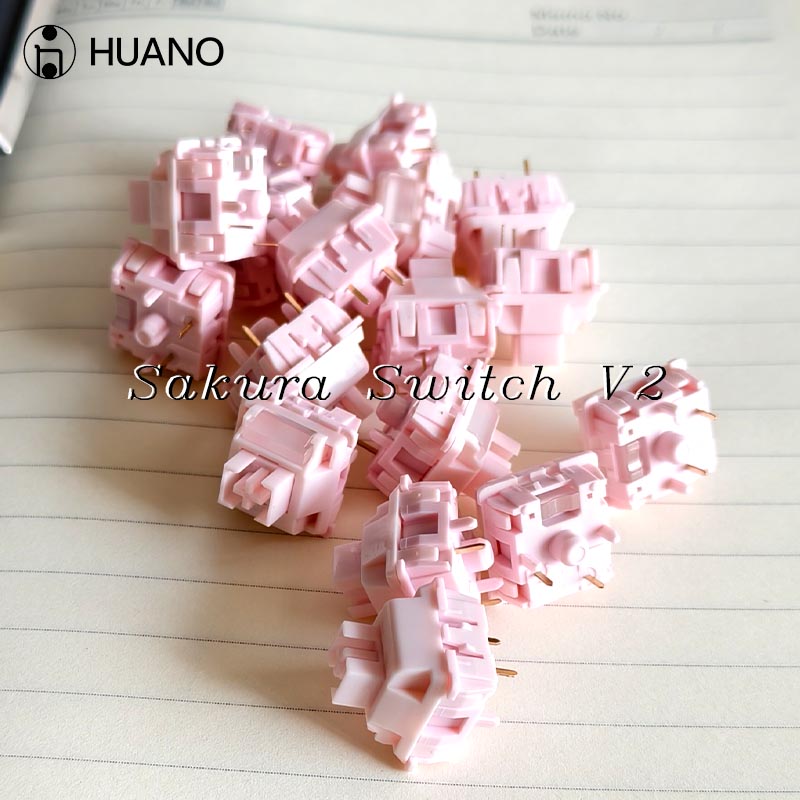 HUANO Sakura V2 Switch 5-Pins  - Gaming Keyboard Mini Mechanical บทวิจารณ์และราคา