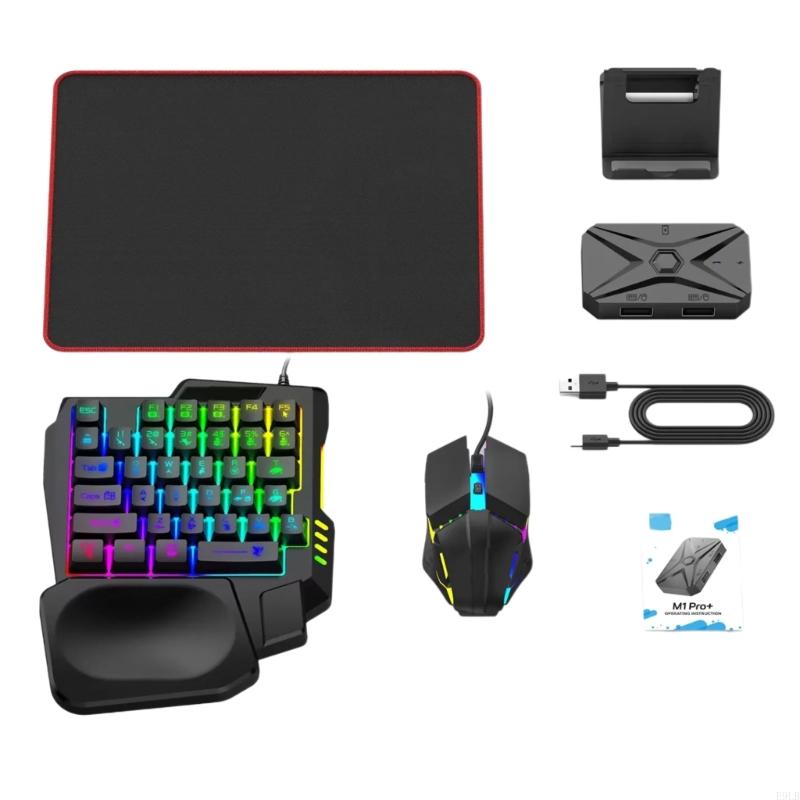 2026 New Handheld Gaming Keybo - Gaming Keyboard And Mouse Converter For Mobile บทวิจารณ์และราคา