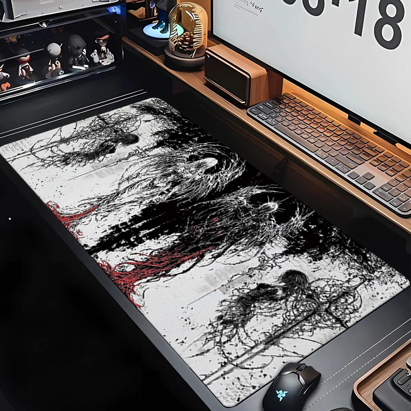 Dark Angel Art Design Large Si - Keyboard Gaming Black บทวิจารณ์และราคา