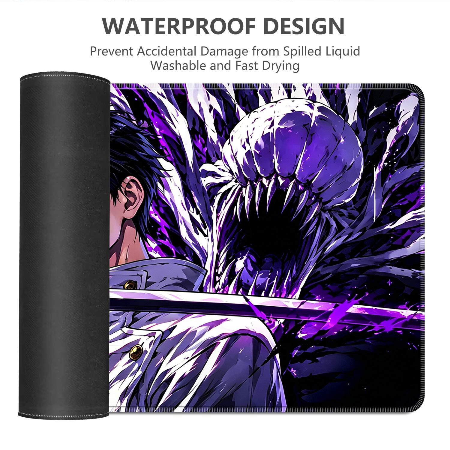 HD Anime Purple Mouse Pads Yut - Gaming Keyboard He บทวิจารณ์และราคา