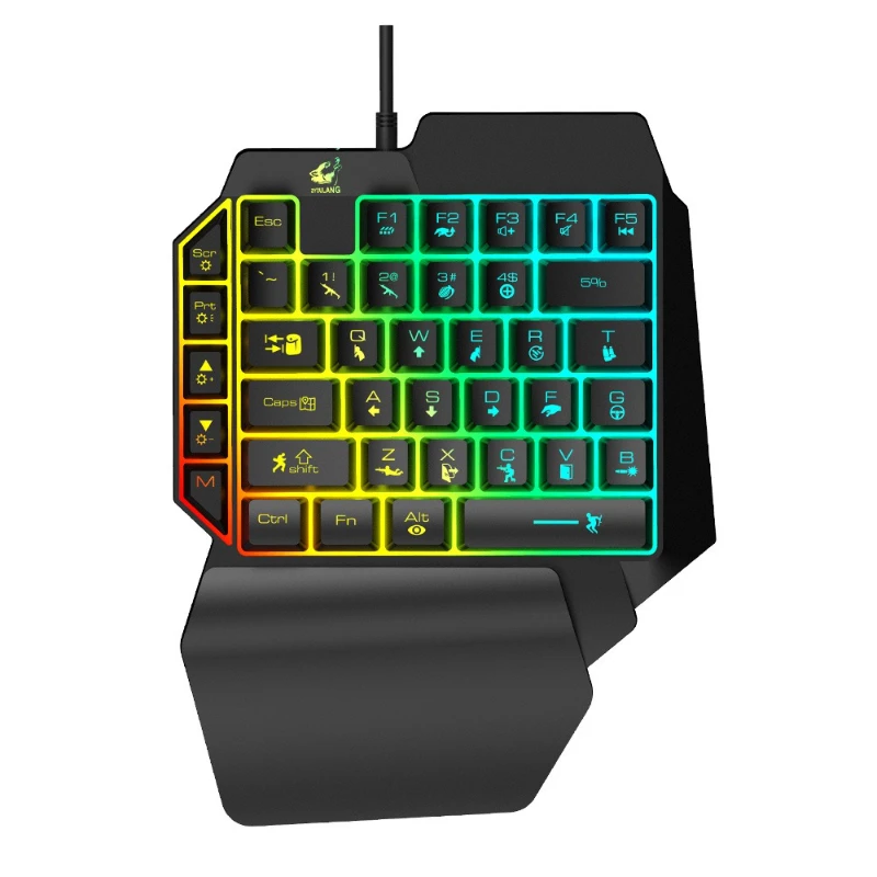 K15 one-handed keyboard Gun Go - Keyboard Gaming Amazon บทวิจารณ์และราคา