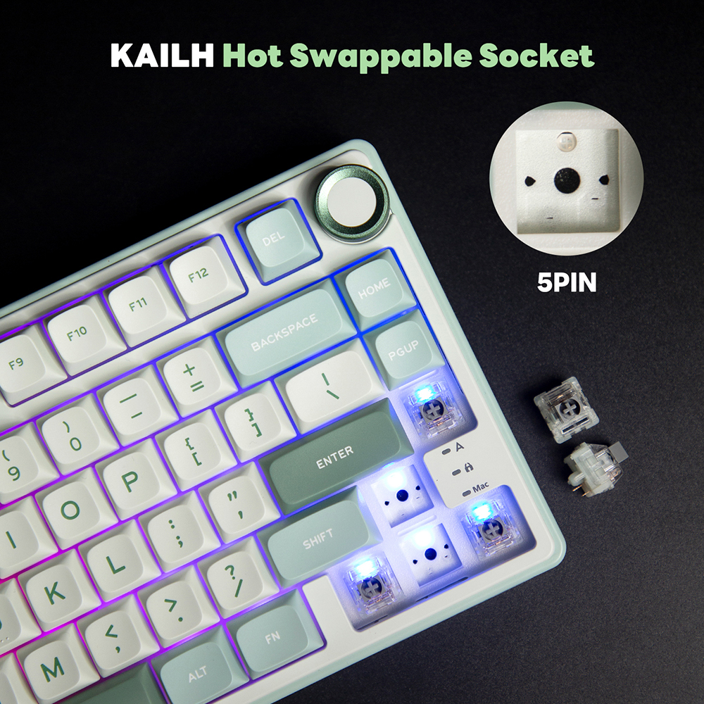 RK Royal Kludge R75 Gasket Wir - Gaming Keyboard Bundle บทวิจารณ์และราคา