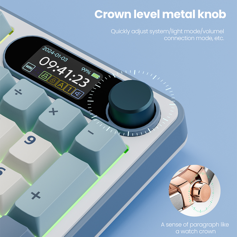 RK ROYAL KLUDGE S98 Mechanical - Gaming Keyboard Bundle บทวิจารณ์และราคา