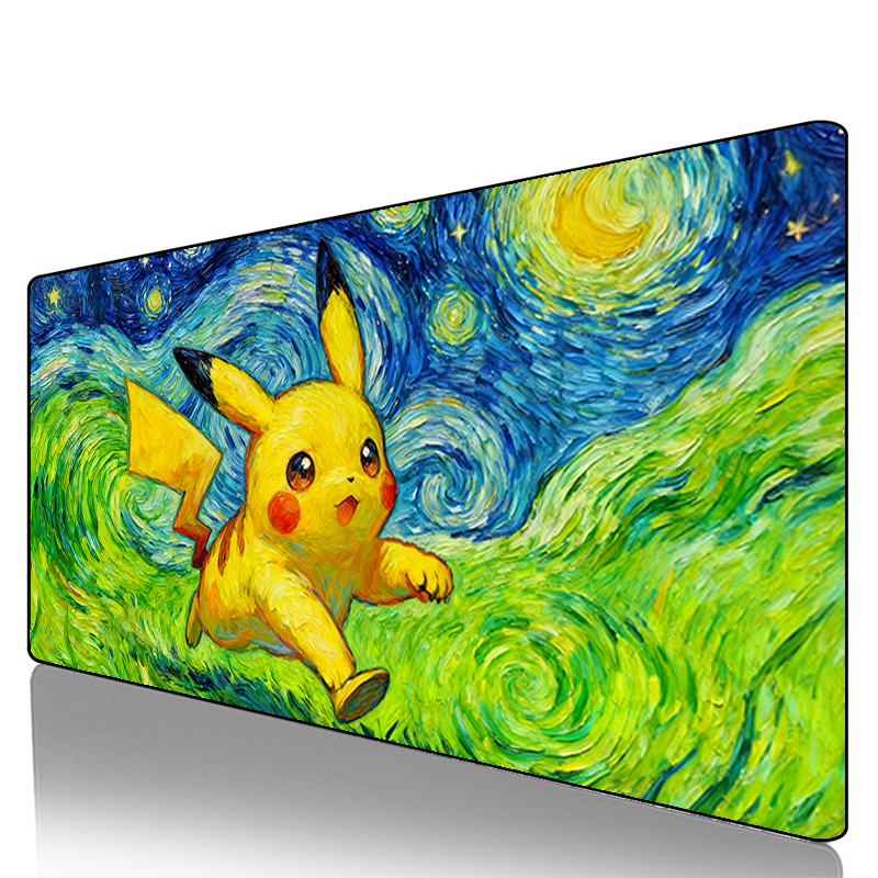 Mouse Pad Pokemon Pikachu Geng - Gaming Keyboard He บทวิจารณ์และราคา