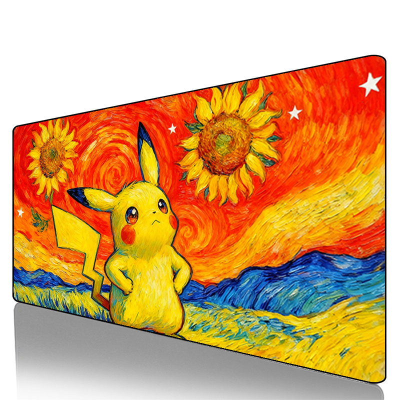 Mouse Pad Pokemon Pikachu Geng - Gaming Keyboard He บทวิจารณ์และราคา