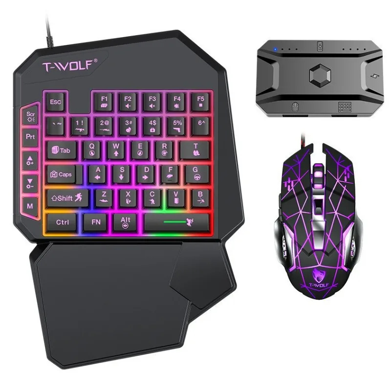 5 In 1 Set 35keys One Handedly - Gaming Keyboard 1 Hand บทวิจารณ์และราคา