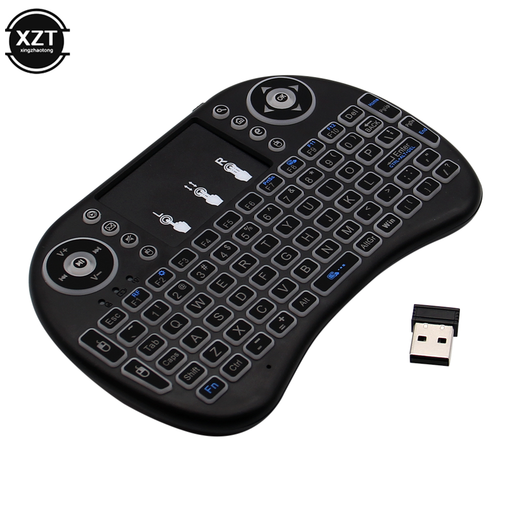 Backlit English Russian French - Gaming Keyboard Wireless บทวิจารณ์และราคา