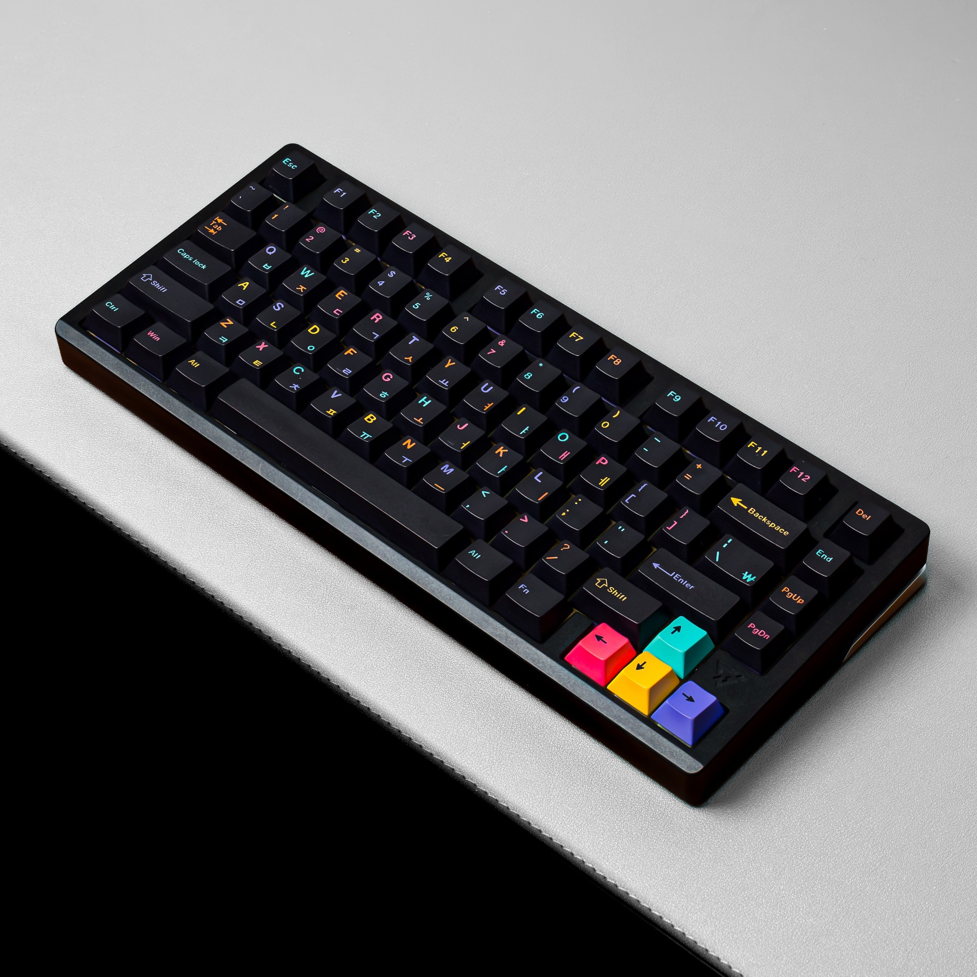 143 Keys Creative Keycaps PBT  - Keyboard Gaming Black บทวิจารณ์และราคา