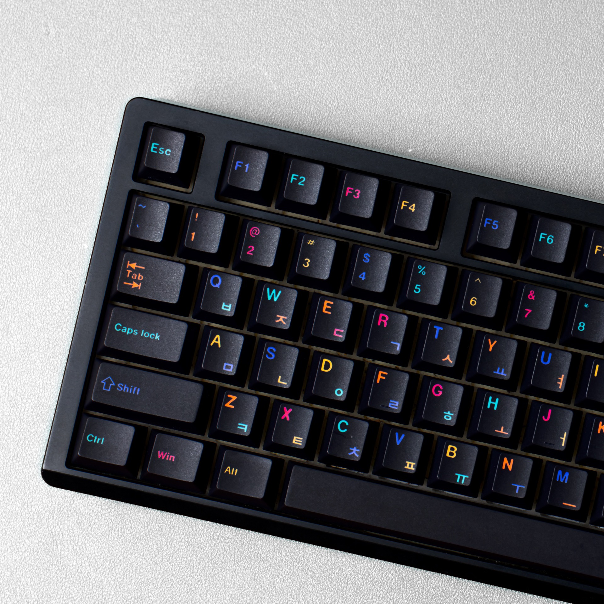 143 Keys Creative Keycaps PBT  - Keyboard Gaming Black บทวิจารณ์และราคา