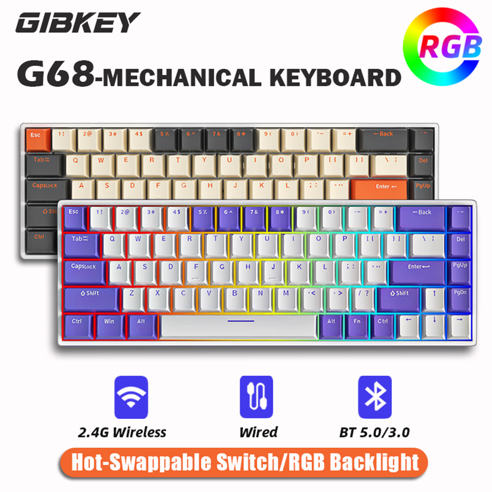 G68 Gaming Mechanical keyboard - Gaming Keyboard Mini Mechanical บทวิจารณ์และราคา