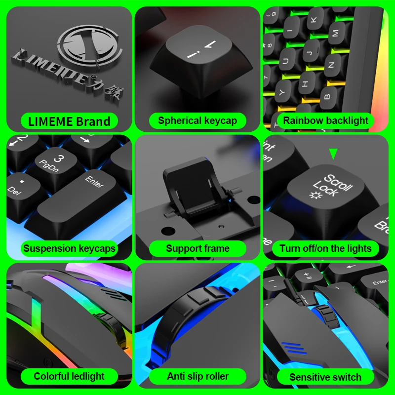 NG GTX350 Gaming Keyboard Mous - Gaming Keyboard Bundle บทวิจารณ์และราคา