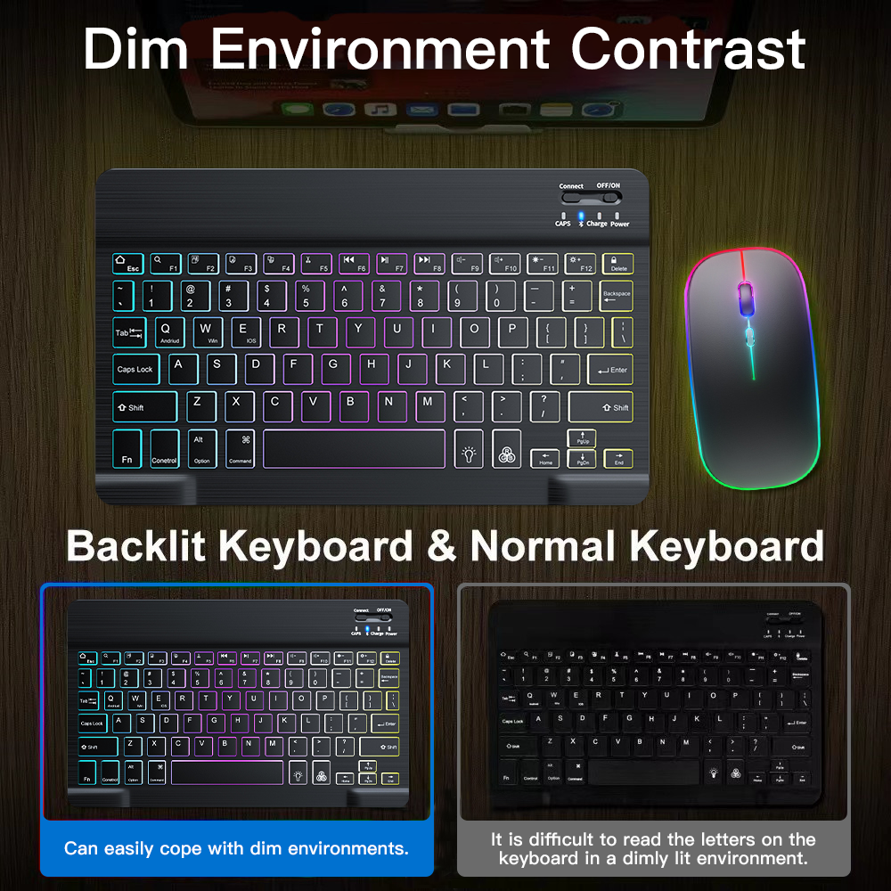 Backlit Backlight Bluetooth Ke - Gaming Keyboard Wireless บทวิจารณ์และราคา