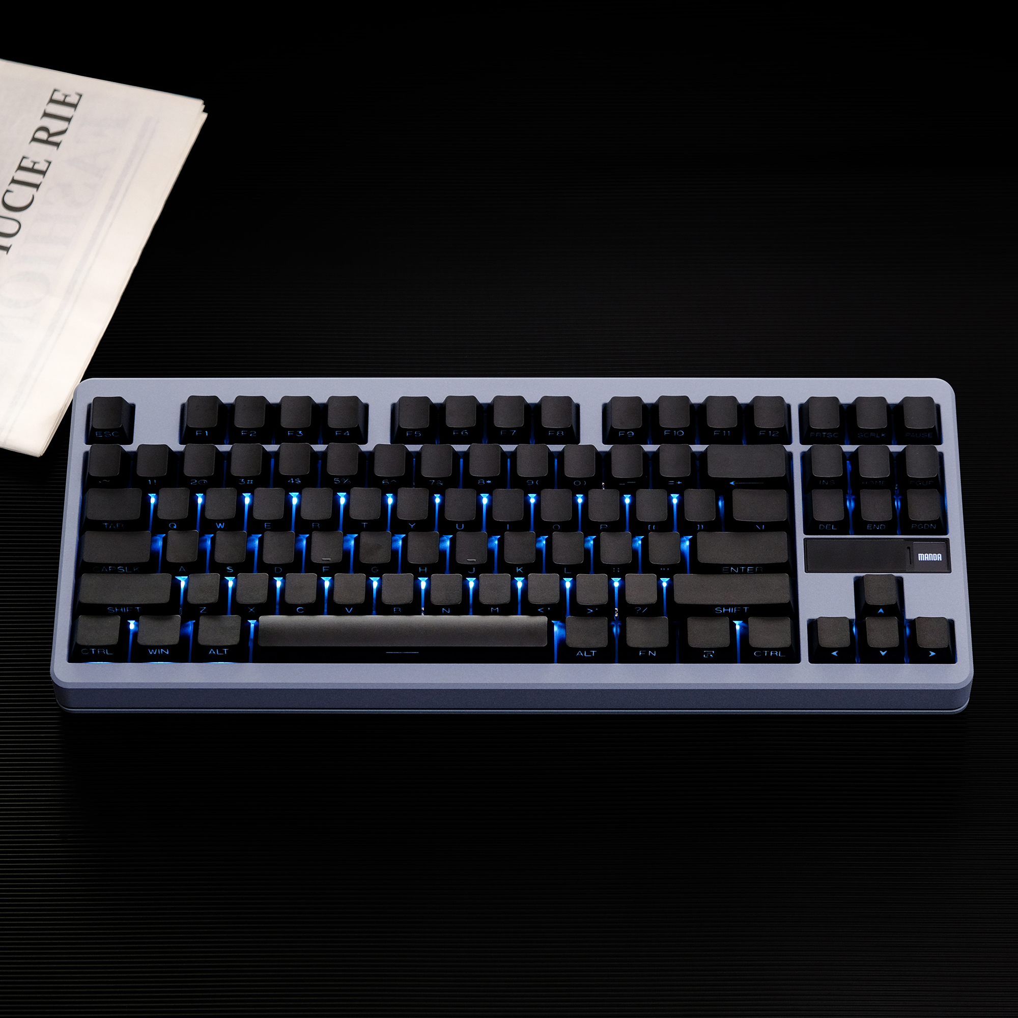 Black Side Print OEM Profile M - Keyboard Gaming Black บทวิจารณ์และราคา