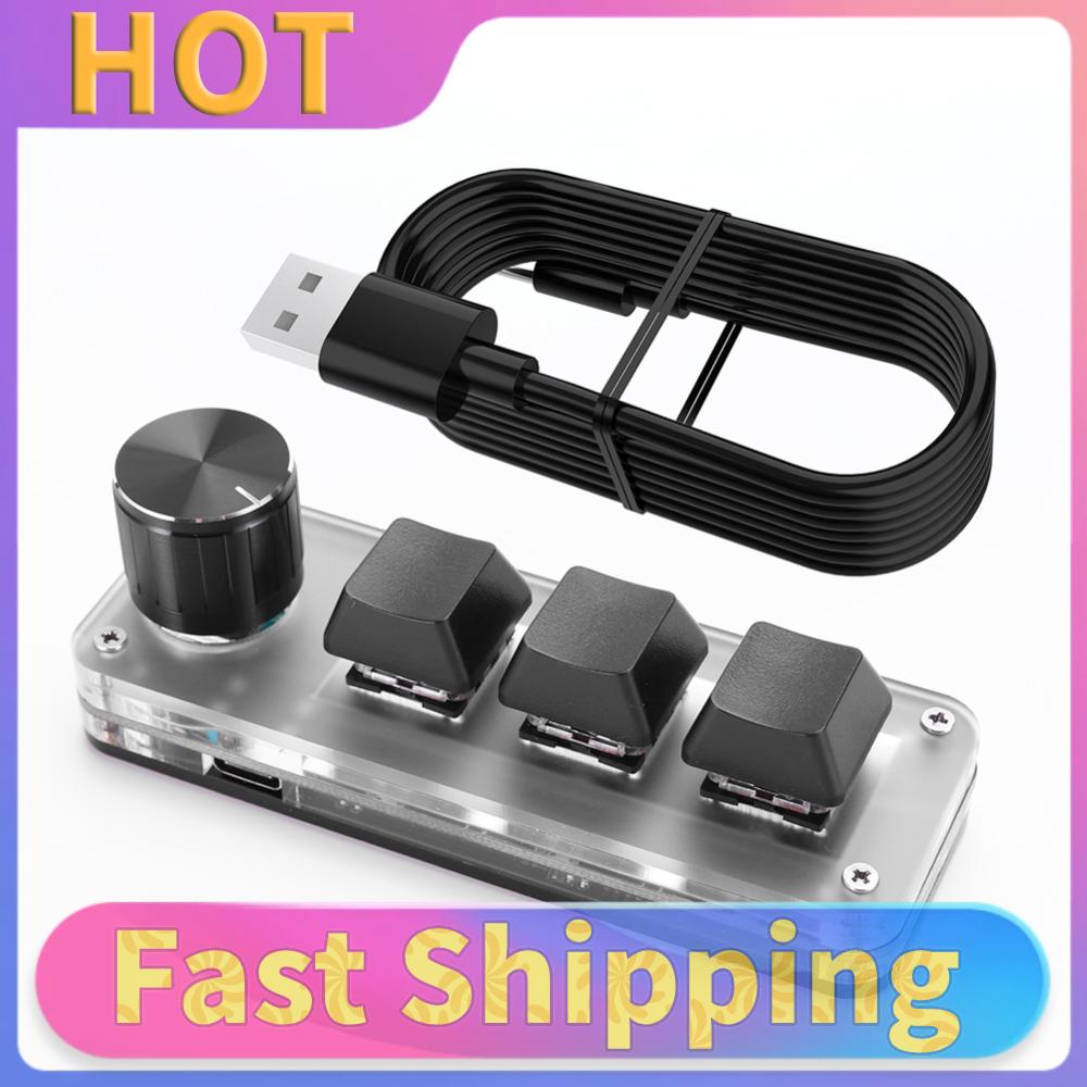3 Key 1 Knob/4 Key One Handed  - Gaming Keyboard 1 Hand บทวิจารณ์และราคา