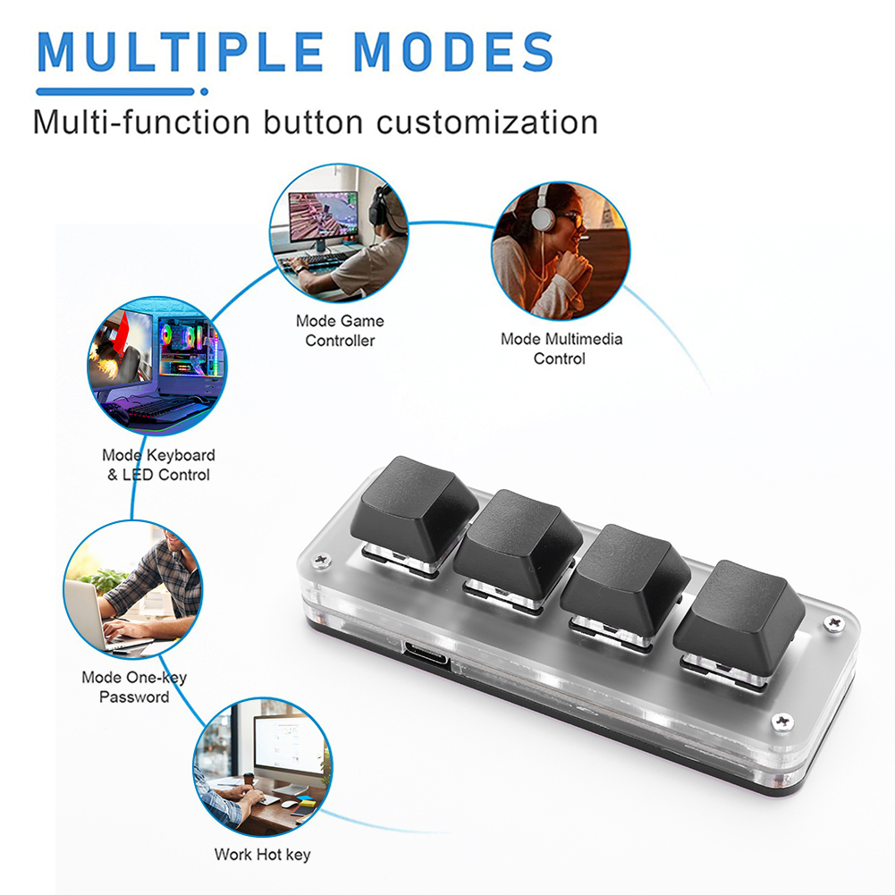 3 Key 1 Knob/4 Key One Handed  - Gaming Keyboard 1 Hand บทวิจารณ์และราคา