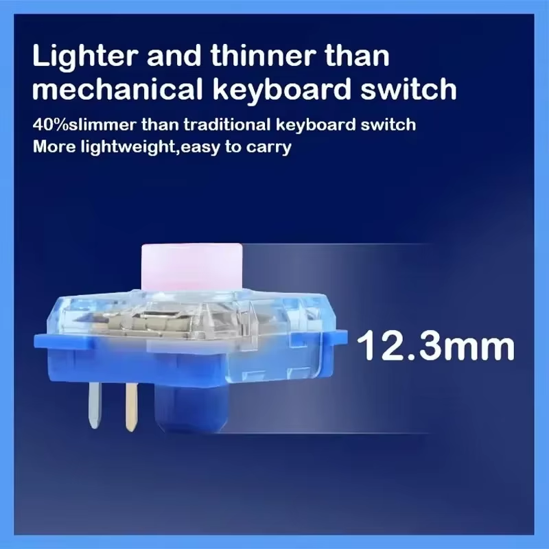 Kailh Islet Pink Mini Low Prof - Gaming Keyboard Mini Mechanical บทวิจารณ์และราคา
