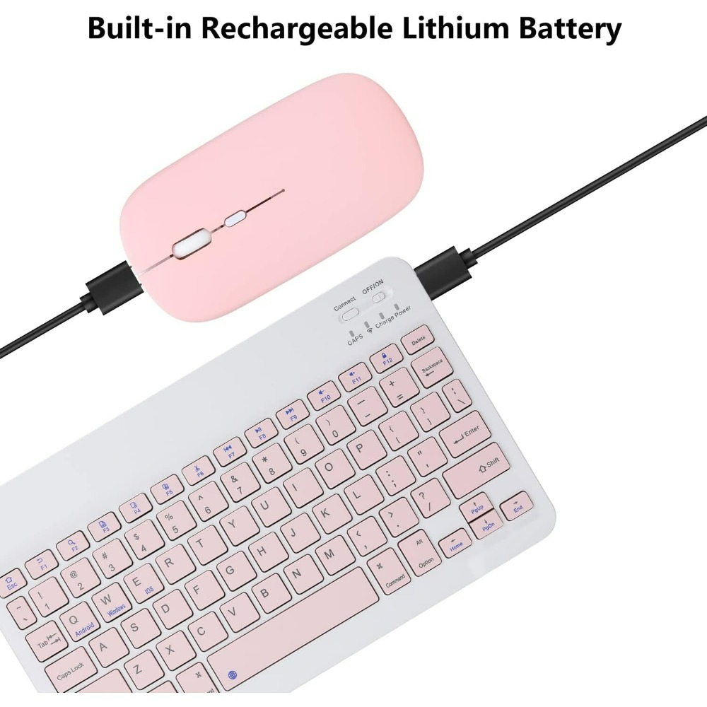 10 lnch Wireless  Bluetooth Mi - Gaming Keyboard Wireless บทวิจารณ์และราคา