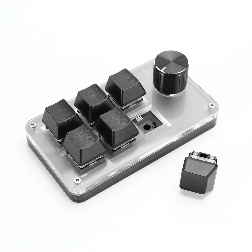 6 Key 1 Knob One Handed Mechan - Gaming Keyboard 1 Hand บทวิจารณ์และราคา
